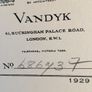 Price drop Rare Vandyke Signed photograph of woman Image 2