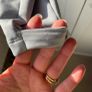 Nike dusky blue grey running jacket size XL Image 3