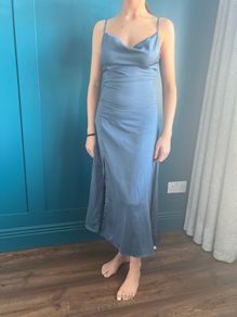 Cider blue maxi dress. Size XS. BNWT