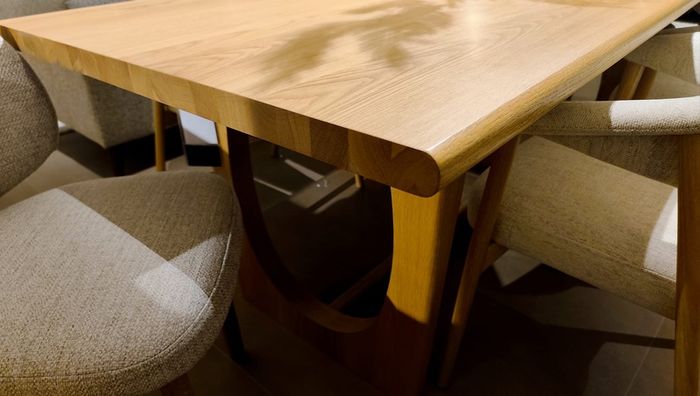180cm Oak Dining Table Like New