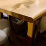 180cm Oak Dining Table Like New Image 2