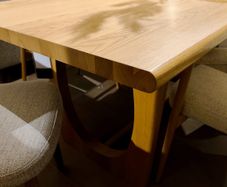 180cm Oak Dining Table Like New