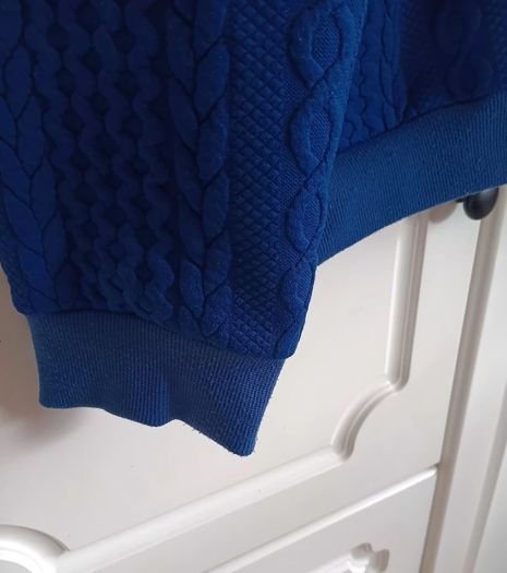 Royal blue long-sleeve Hoodie
