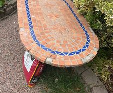 Patio table and 5 chairs
