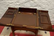 Antique Georgian Mahogany Writing Table or Ladies Desk.