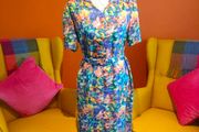 Vintage floral dress
