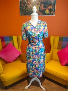 Vintage floral dress