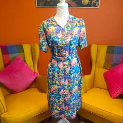 Vintage floral dress