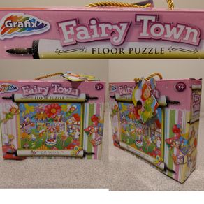 Grafix Fairy Town Floor Puzzle