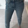 Grlfrnd Denim Jeans Pearls Image 8
