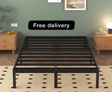 Super King Bed Frame 6ft with Rounded Corner Legs