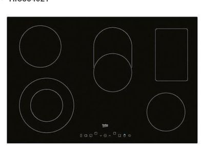 Beko 77 Cm Ceramic Hob 9 Power Levels  Hic85402t
