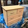 Pair of Matching 4-Drawer Bedside / Bedroom Chest of Drawers Image 5