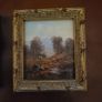 Antique pair of miniature oil paintings Image 2