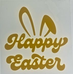 DIY Iron on vinyl transfer