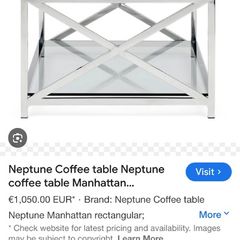 Neptune Manhattan lamp table