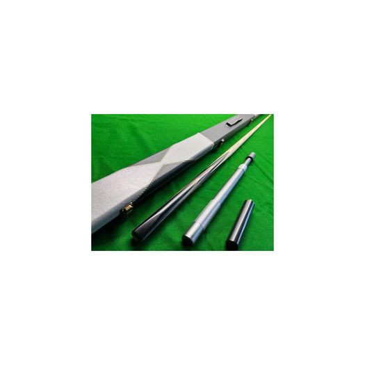 1 Piece Handmade Ash Ebony Snooker Cue Set With Deluxe Case and extensions - FREE DELIVERY / COLLECT