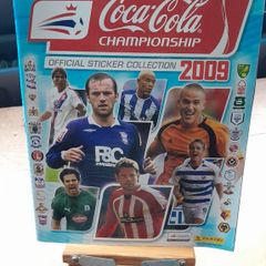 Panini Coca-Cola Championship 2009 Rare Empty Sticker Album