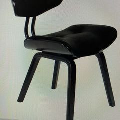 8 New Blackwood Black Chairs
