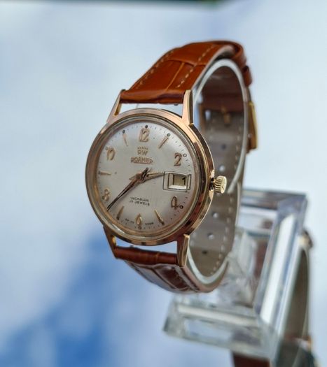 Vintage ROAMER Watch Swiss BREVETE Movement
