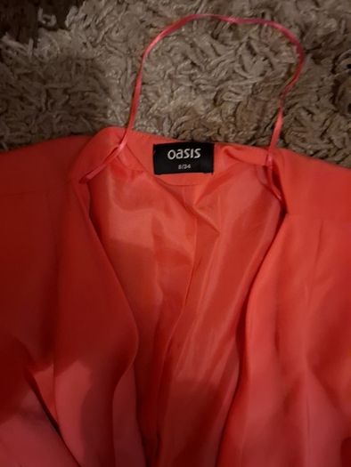 pink blazer