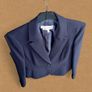 Hobbs London Navy Tailored Blazer UK 10  Freshly Dry Cleaned Image 2