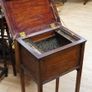 Elegant Small Antique Hepplewhite-style Work Table Image 3
