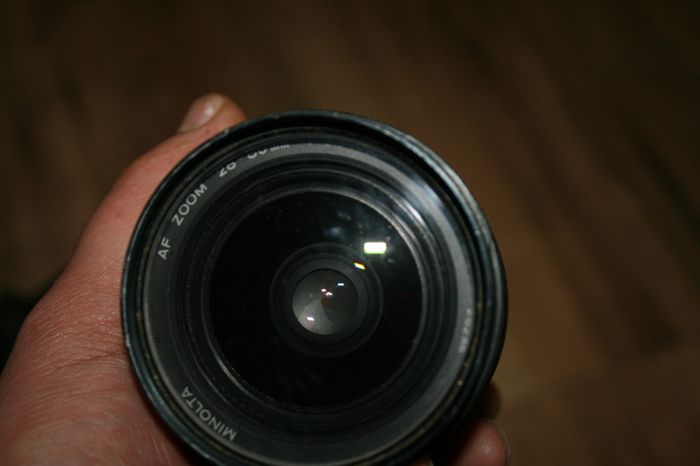 Minolta Dynax 500si Super 35mm SLR Camera + 28-80mm AF Lens (parts/repair)