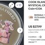 Baba Yaga Dollar Proof 2009 Slavic folklore mystical witch coin Image 3