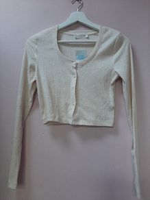 New cardigan long sleeves tag attached