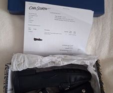 Carl Scarpa Beila Navy Leather Loafers Shoes - UK 6 EU39 BNWT RRP 149