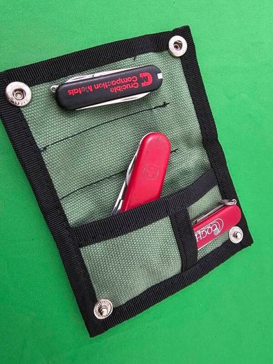 Victorinox Wenger Swiss Army Knife Bundle with Small Edc wallet