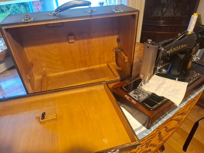 Vintage Singer sewing machine