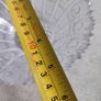 Bohemia Czech Republic Hand Cut Crystal Queen Lace Bowl Image 2