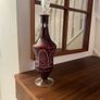 Vintage Bohemian style Ruby glass decanter Image 4
