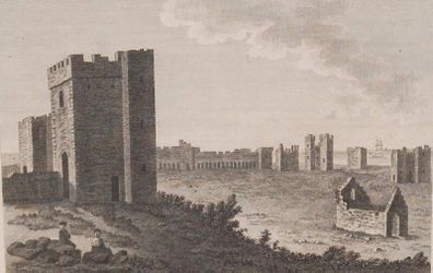 1797 Engraving Newark Castle Co Down