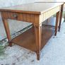 Hard wood side tables Image 7