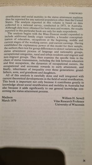 The Inheritance Of Inequality. By Leonard Broom. F. L. Jones. Patrick Mcdonald. Trevor Williams. Rare First Edition. 1980. Hardback With Dustjacket In Very Good Condition.