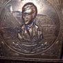 Vintage brass Robert Burns Letter Holder Image 5