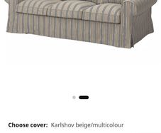 IKEA Ektorp 3 seater sofa covers x 2