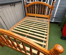 Stunning Extremely Solid 4Ft 6 Double Bed Frame - Can Deliver