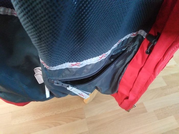 Sailing jacket with hood double inside pockets