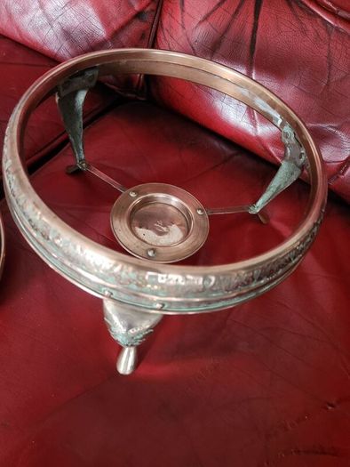 vintage copper pan