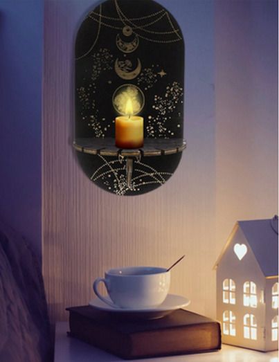 Boho Style Home Decoration - great as a candle stand, display for Crystals, Necklaces Etc