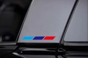 4x For BMW M Performance Vinyl Stripe Decals for G20 G30 E90 E92 F30 3 5 Series 320i 330i 335i Car Styling Racing Stripes