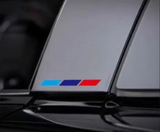 4x For BMW M Performance Vinyl Stripe Decals for G20 G30 E90 E92 F30 3 5 Series 320i 330i 335i Car Styling Racing Stripes