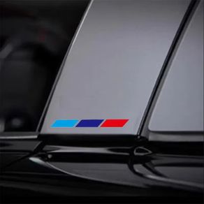4x For BMW M Performance Vinyl Stripe Decals for G20 G30 E90 E92 F30 3 5 Series 320i 330i 335i Car Styling Racing Stripes