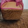 Pink Wedge Sandal, size 40 Image 5