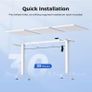 Electric Standing Desk, 120 x 60 cm Image 2