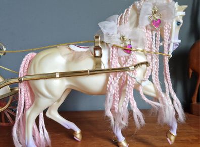 Vintage 1991 Barbie Crystal Carriage